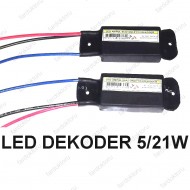 LED STOP ARIZA LAMBASI CANBUS DEKODER 5-21W ÇİFT DUY