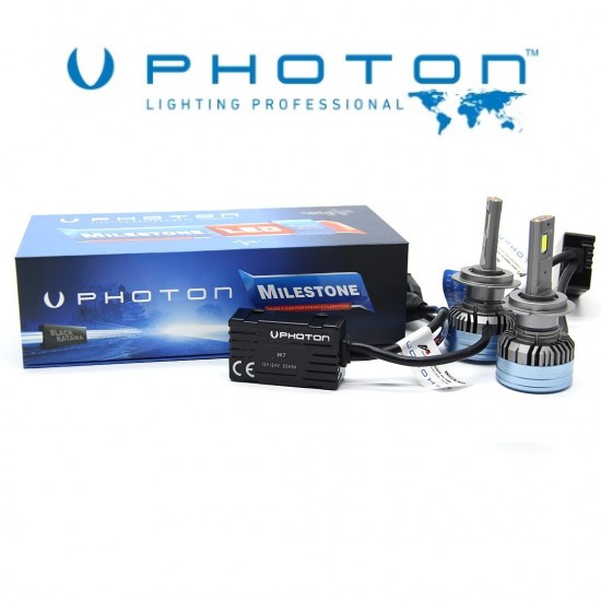 H7 LED XENON PHOTON MILESTONE BLACK KATANA OTO AMPULÜ