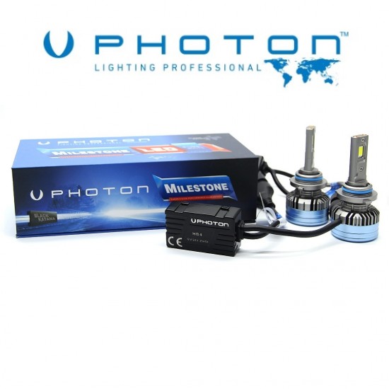 HB4 9006 LED XENON PHOTON MILESTONE BLACK KATANA OTO AMPULÜ