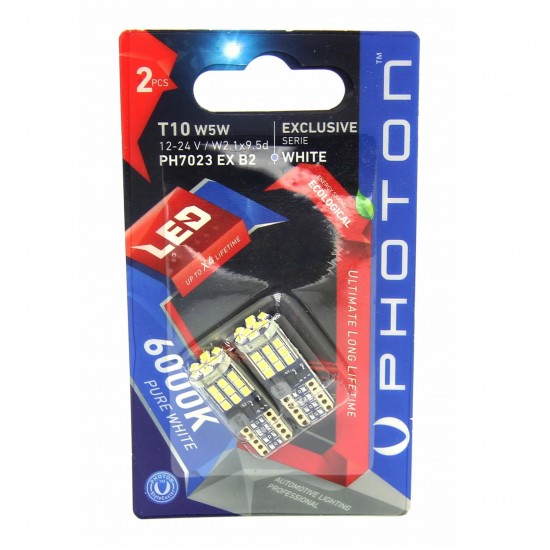 PHOTON PH7023 BEYAZ 15SMD T10 LED PARK AMPULÜ W5W